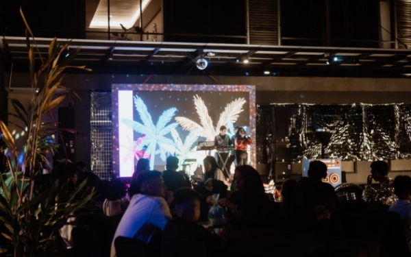 Foto Keseruan pesta malam tahun baru di Ascent Premiere Hotel & Convention Malang pada 31 Desember 2025. (Foto: Ascent Premiere Hotel & Convention Malang for Ketik.com)