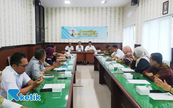 Foto Sosialisasi Si Pelatuk kepada stakeholder dan para pelaku ketenagakerjaan. (Foto: Al Ahmadi/Ketik)