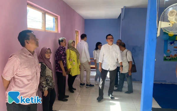 Foto Suasana dalam bangunan PAUD Harapan Citra Bunda yang setelah direvitalisasi oleh SFC. (Foto: Shinta Miranda/Ketik.co.id)