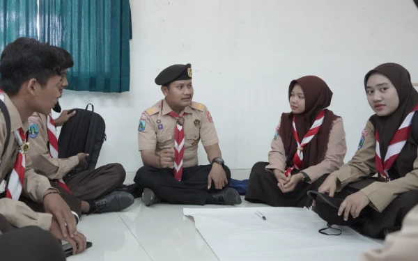 Foto Lokakarya Pengelolaan Gugus Depan (Gudep) Perguruan Tinggi oleh Kwarda Jatim di Surabaya, 29 Juni 2025. (Foto: Dok. Kwarda Jatim)