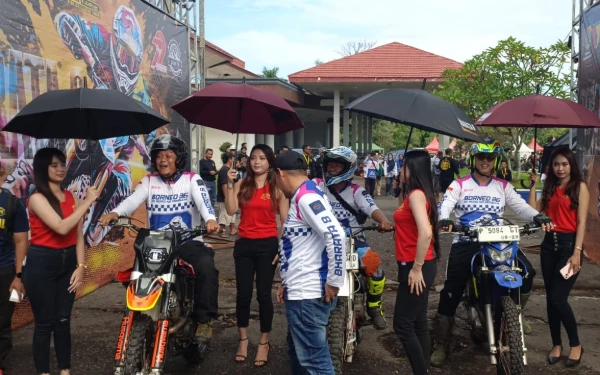 Foto Olahraga adventure seperti off road, sempat vakum selama 10 tahun di Jember. (Istimewa)