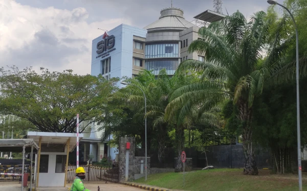 Foto Gedung Semen Indonesia Pabrik Semen Tuban (3 Juli 2025)(Foto Ahmad Istihar/Ketik)