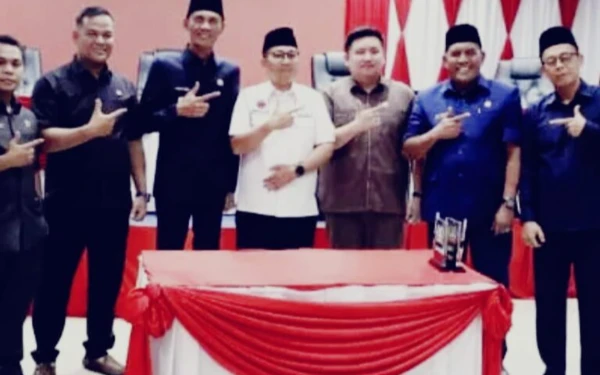 Foto MOU DPRD dan Pemkab Muratara tentang RPJMD