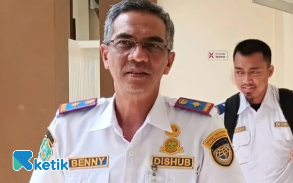 Foto Kepala Dinas Perhubungan Kabupaten Sidoarjo Benny Airlangga Yogaswara. (Foto: Ketik)