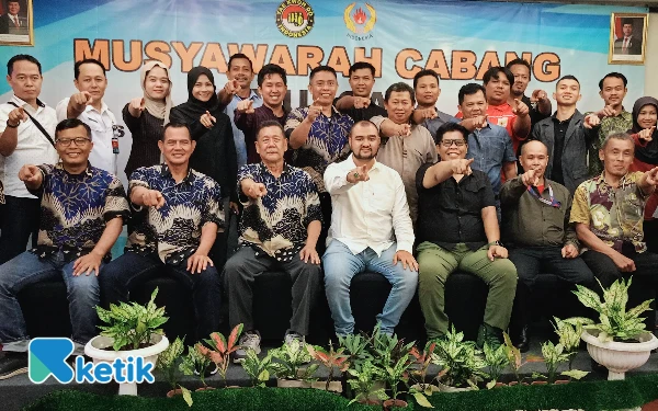 Foto Muscab Pengurus Cabang Taekwondo Indonesia Kabupaten Cilacap Tahun 2025. (Foto: Nani Eko/Ketik)