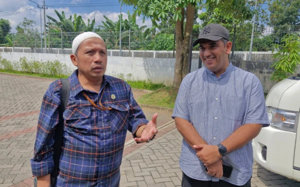 Foto Kepala BKSDA Jawa Timur, Nur Patria Kurniawan saat berkunjung ke Jember Mini Zoo (JMZ). (Istimewa)