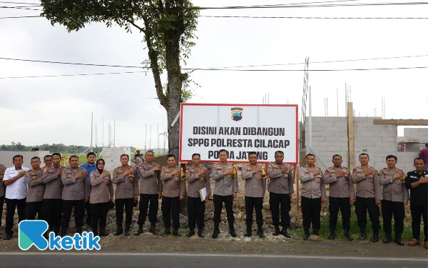Foto Jajaran Kapolresta Cilacap. (Foto: Humas Polresta Cilacap for Ketik)