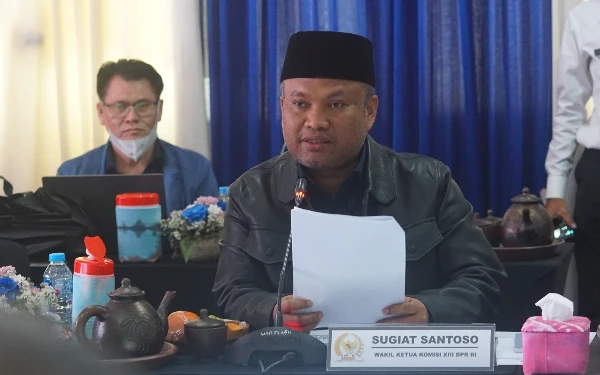 Foto Wakil Ketua Komisi XIII, Sugiat Santoso. (Foto: Kanwil Ditjenpas DIY for Ketik)
