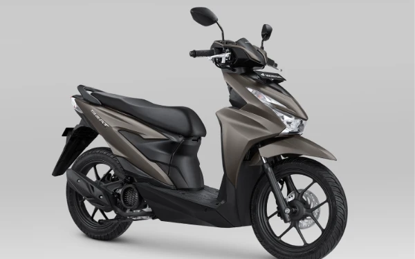 Foto Tampilan baru New Honda BeAT (Foto: AHM)