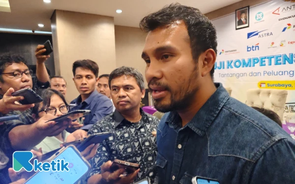 Foto Analyst II Government Relation Corporate Communication and Stakeholder Pertamina New & Renewable, Arif Mulizar . (Foto: Fitra/Ketik)