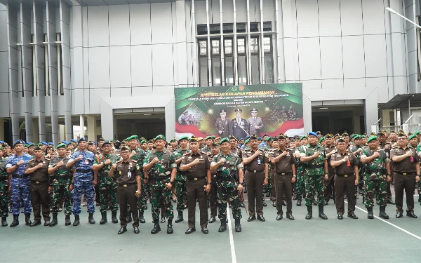 Foto Kegiatan ini merupakan bentuk implementasi dari komitmen bersama antara Kejaksaan Agung RI dan Tentara Nasional Indonesia. (Foto: Penkum Kejati DIY for Ketik)