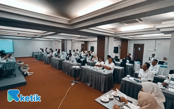 Foto Konsolidasi DPC Partai Gerindra Cilacap di Noola Hotel, 14 Agustus 2025