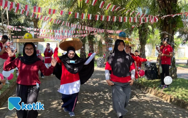 Foto Semarak pelaksanaan lomba 17an di RT 6 RW 5 Perumahan De Cassablanca. (Foto: Lutfia)