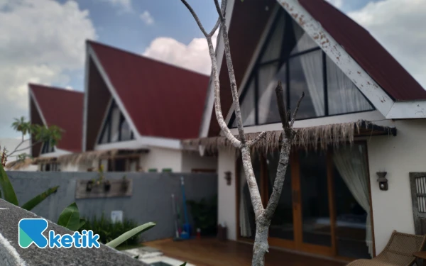 Foto Tampak dari depan The Norte Villa ( Teguh/Jogja )