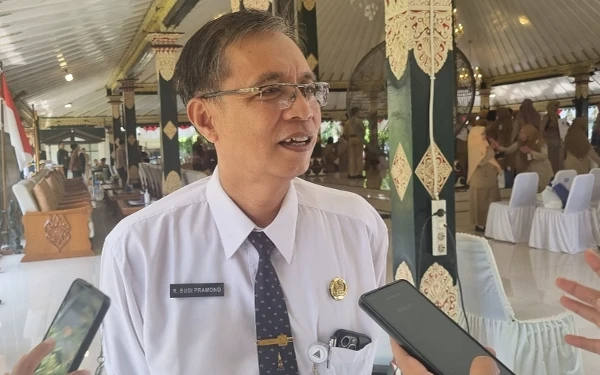 Foto Kepala Dinas Pemberdayaan Masyarakat dan Kalurahan (PMK) Pemkab Sleman, Budi Pramono. (Foto: Fajar Rianto/Ketik)