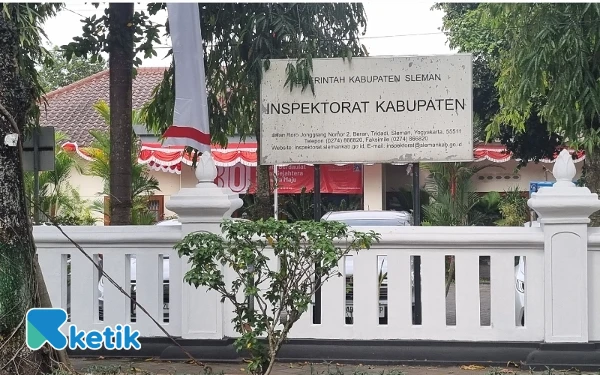 Foto Kantor Inspektorat Kabupaten Sleman. 
(Foto: Fajar Rianto/Ketik)