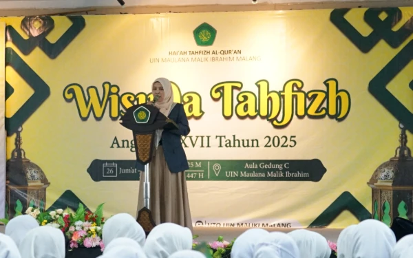 Foto Rektor UIN Malang, Prof. Dr. Hj. Ilfi Nur Diana. (Foto: Dhafa Afriandito)