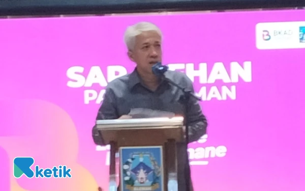 Foto Kepala Badan Keuangan dan Aset Daerah (BKAD) Pemkab Sleman, Abu Bakar.  (Foto: Teguh A/Ketik)