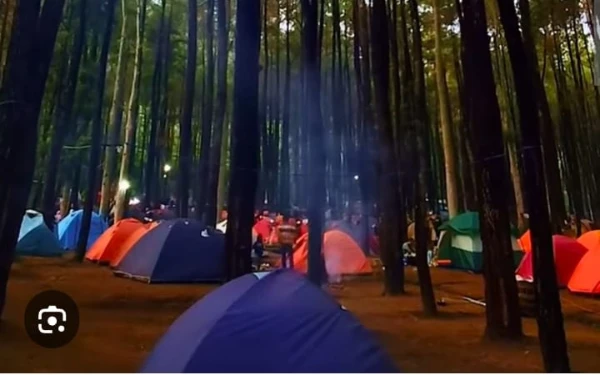 Foto lokasi camping Groung Klurak Eco Park (foto : IG Klurak Eco Park )