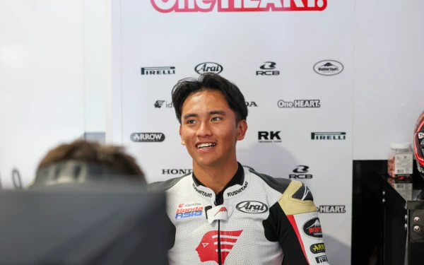 Foto Pembalap Indonesia di Moto2 Mario Suryo Aji. (Foto: HTA)
