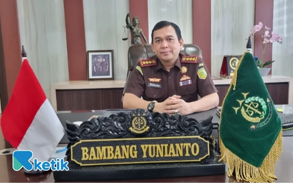 Foto Kajari Sleman Bambang Yunianto. (Foto Fajar Rianto/Ketik)