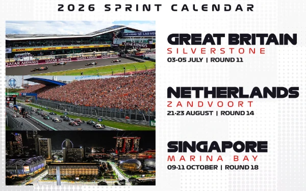 Foto Jadwal 3 Sprint Race Terakhir pada Kalender 2026 Formula 1 (Foto : website Formula 1)
