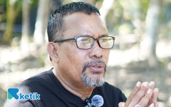 Foto Ketua Panitia Festival Nyao Fufu, Sukarjan Hirto (Foto: Bhasten For Ketik)