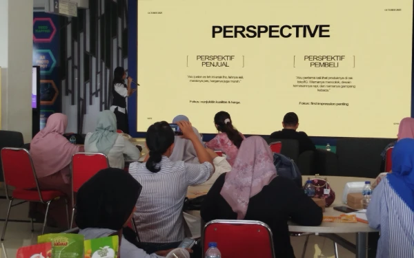 Foto Pelatihan UMKM Kota Malang melek teknologi hingga penggunaan AI (Aris ketik)