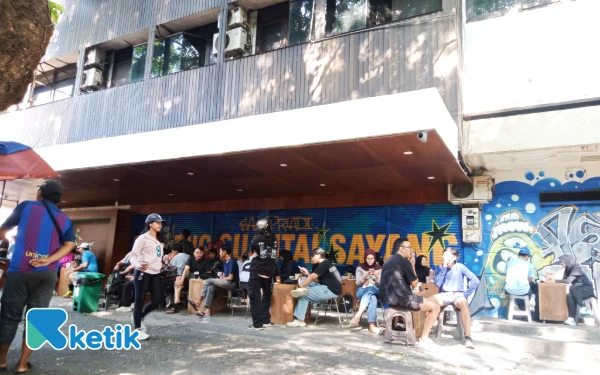 Foto Keramaian Seicori Kayutangan Malang di pagi hari. (Foto: Aliyah/Ketik)
