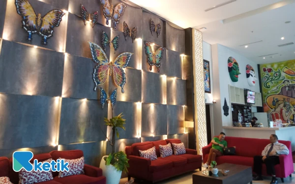 Foto Interior yang estetik di Hotel Swiss-Belinn Malang. (Foto: Aliyah/Ketik)