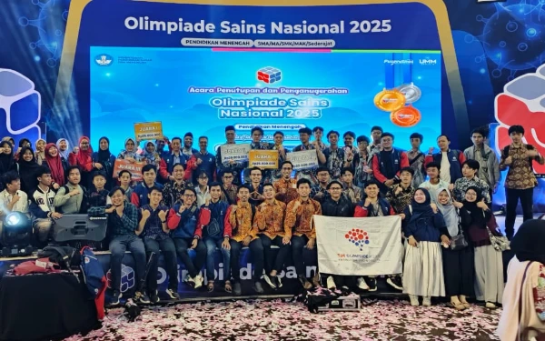 Foto MAN 2 Kota Malang meraih tiga medali emas di OSN 2025 (Humas MAN 2 Malang)