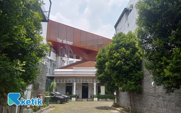 Foto View The Alimar Hotel Malang dari depan. (Foto:Aliyah/Ketik)