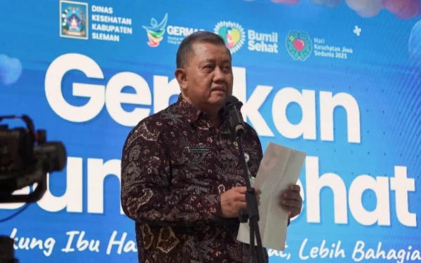 Foto Kepala Dinkes Sleman, dr Cahya Purnama MKes, Rabu 15 Oktober 2025, menyebutkan bahwa ibu hamil adalah kelompok rentan, dan masalah mereka seringkali melampaui aspek fisik. (Foto: Dinkes Sleman for Ketik)