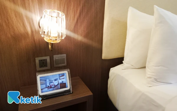 Foto Smart Room di setiap kamar di The Alana Hotel Malang. (Foto: Aliyah/Ketik)