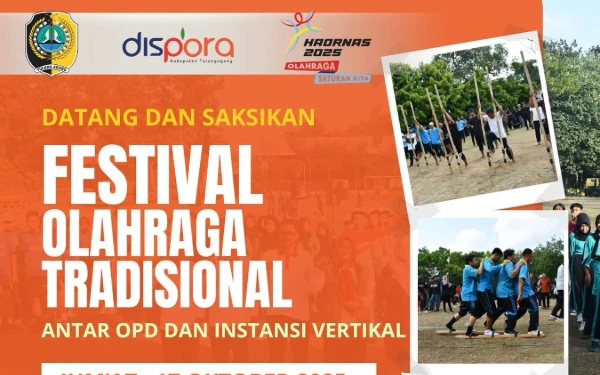 Foto Poster Festival Olahraga Tradisional