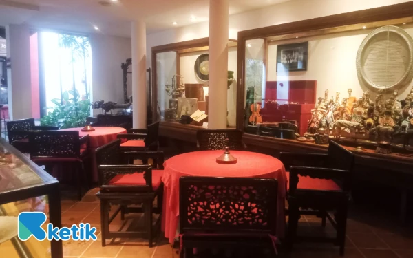 Foto Interior Hotel Tugu Malang yang mengandung seni dan sejarah. (Foto: Aliyah/Ketik)