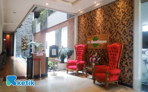 Foto Interior De Boutique Style Hotel Malang yang elegan. (Foto: Aliyah/Ketik)