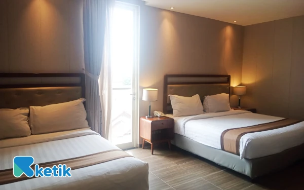 Foto Tipe kamar Family Suite di De Boutique Style Hotel Malang. (Foto: Aliyah/Ketik)