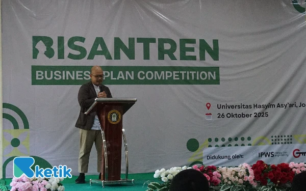 Foto Pembukaan pengumuman finalis BISANTREN 2025 di Unhasy Tebuireng Jombang./Karimatul Maslahah/