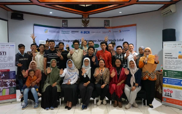 Foto Dokumentasi kegiatan Pengenalan Program PASTI Bersama Jurnalis Media Lokal pada Rabu, 29 Oktober 2025. (Foto: Humas Yayasan Cipta for Ketik.com)