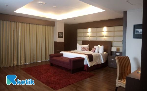 Foto Pemandangan kamar tipe President Suite di Ijen Suites Resort & Convention Malang. (Foto: Aliyah/Ketik.com)