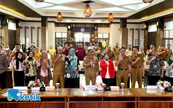 Foto Pembahasan PES  yang salah satunya mengusung pemberian insentif bagi daerah Hulu. (Foto: Lutfia/Ketik.com)