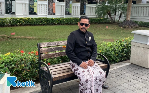 Foto Den Bagus Wakil Ketua Panitia Festival Sampang Sehat 2025 (Foto: Mat Jusi/Ketik.com).