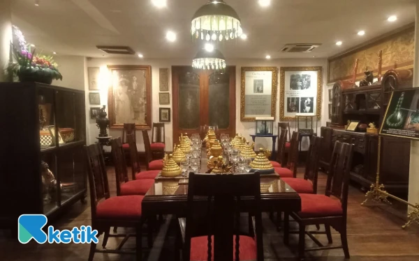 Foto View interior yang estetik bernilai seni di Hotel Tugu Malang. (Foto: Aliyah/Ketik.com)