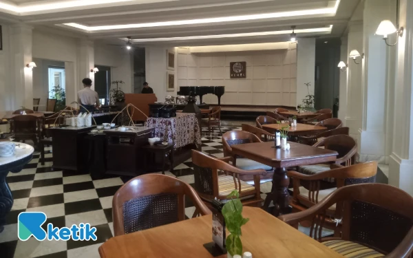 Foto View De Hemel di The Shalimar Boutique Hotel Malang. (Foto: Aliyah/Ketik.com)