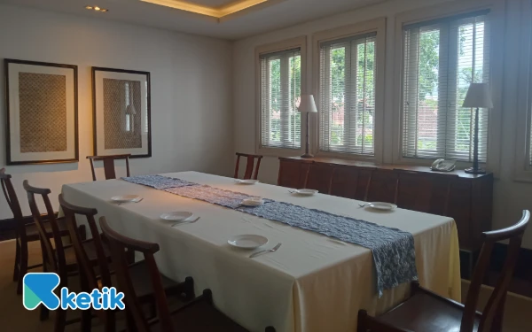 Foto View Ir. Muller Meeting Room di The Shalimar Boutique Hotel Malang. (Foto: Aliyah/Ketik.com)