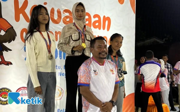 Foto Ketua Panitia Kejuaraan Cabor Saruma 2025 Darmin Hi Hasim (Foto: Mursal/Ketik.com)