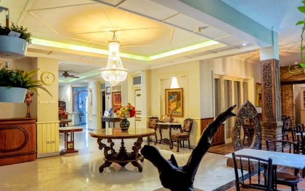 Foto View interior hotel yang estetik di Boutique B21 Malang, Azana Hotels Collection. (Foto: Boutique B21 Malang, Azana Hotels Collection)