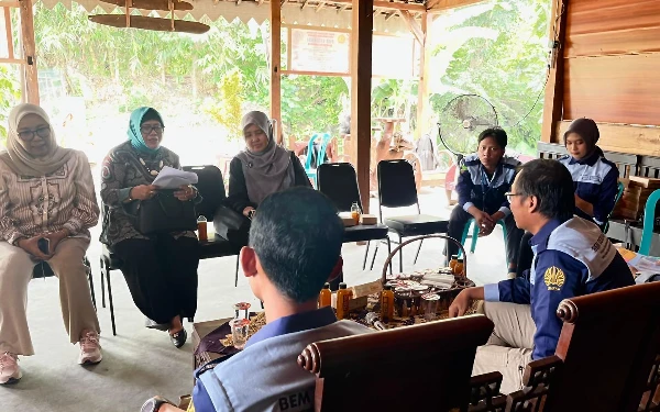Foto Suasana Kegiatan Monev yang Sedang Berlangsung (Dok.BEM Unesa)