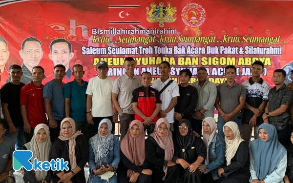 Foto Pelaksanaan silaturahmi dan pembentukan pengurus JASA Abdya di Krueng Batee, Minggu, 23 November 2025. (Foto: T. Rahmat/Ketik)